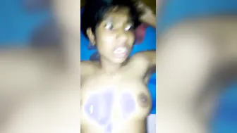 My GF Riding Me Hard Taking Every Inch Till I Fill Her Up