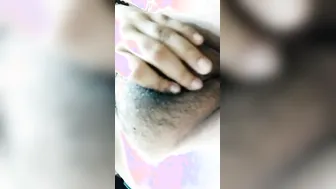 Bengali Babe Showing Off Hairy Pits And Bouncing Natural Breasts