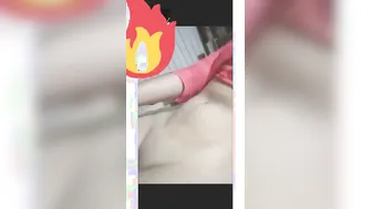 Bengali Babe Flashing Her Big Natural Tits Bouncing For Camera