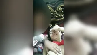 Bhabhi Moaning While Getting Her Boobs Squeezed In Red Bra