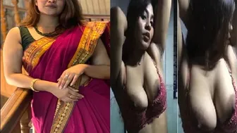 Bengali Unmarried Teen Flashing Perky Tits In Leaked Home Video