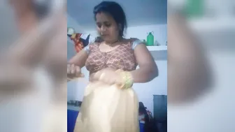 Village Bhabhi Doing Sexy Striptease For Husband At Home