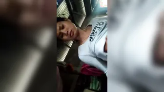 Young GF Riding Her BFs Hard Cock At Home