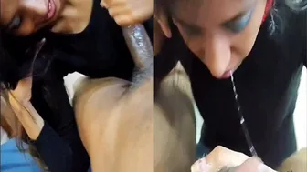 Desi Whore Sucking My Dick For Cash In Private Room Session