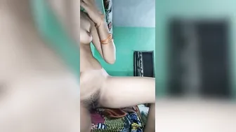 Village Wife Nervous But Horny Performing Live For First Time