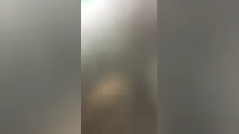 Secretly Filmed Aunty Rubbing Cream On Herself In Bathroom
