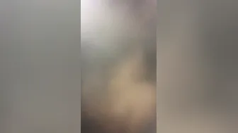 Secretly Filmed Aunty Rubbing Cream On Herself In Bathroom