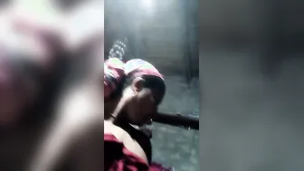 Bengali Married Babe Showing Her Big Boobs Selfie Video Clip