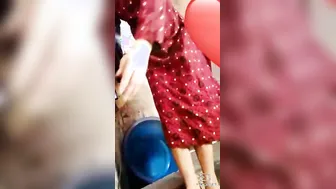 Village Wife Showing Her Pink Pussy Teasing Me On Video Call