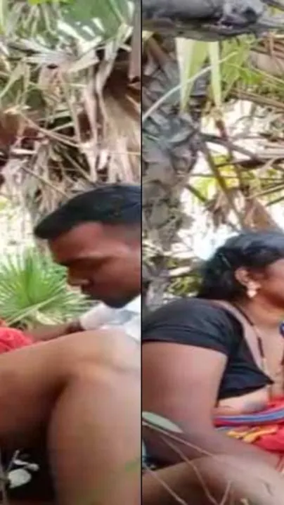 Desi Lovers Getting It On Outside Under The Shade Of Big Tree