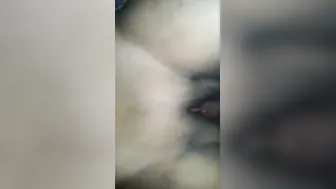 Pumping Her Freshly Shaved Pussy Hard In Our Bedroom Together