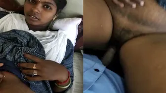 Dusky South Bhabhi Getting Fucked Hard Moaning So Loud Now