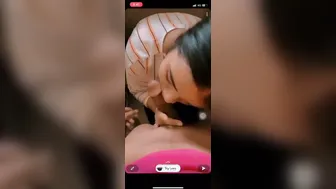 Village Girl Feeding Her Tits And Sucking Cock Like A Good Slut