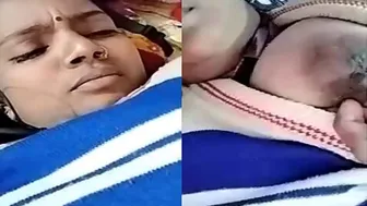 Bhabhi Stripping Her Clothes Showing Off Her Goods On Video Call