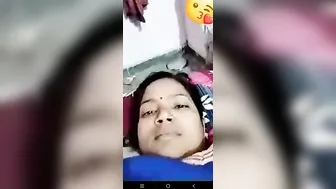 Bhabhi Stripping Her Clothes Showing Off Her Goods On Video Call