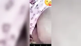 Bhabhi Stripping Her Clothes Showing Off Her Goods On Video Call