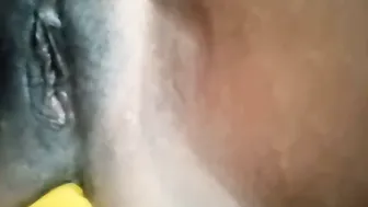 Naughty Housewife Flashing Her Dark Pussy In Leaked Private Vid