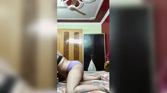 Lonely Housewife Exposing Everything At Home When Husband Away