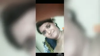 Sexy Wife Stripping Out Of Nighty Exposing Everything Raw Now