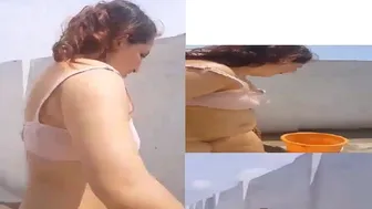 Village Wife Caught Naked By Her Brother In Law Filming Her Body