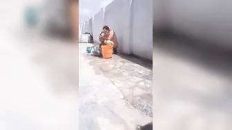 Village Wife Caught Naked By Her Brother In Law Filming Her Body