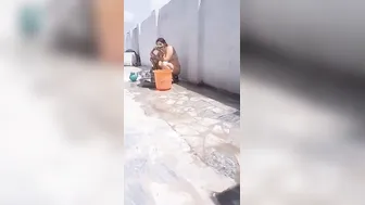 Village Wife Caught Naked By Her Brother In Law Filming Her Body