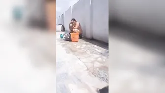 Village Wife Caught Naked By Her Brother In Law Filming Her Body
