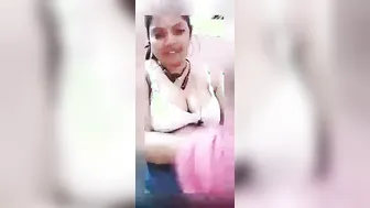 Busty Married Slut Teasing And Showing Off On Video Call Now