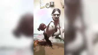 Horny Married Woman Masturbating Fingering Her Dripping Hole
