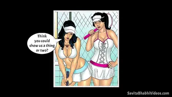 Married Woman Playing Naughty Games With Her Tennis Partner