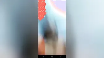 GF Showing Off Her Huge Tits On Video Call At Midnight