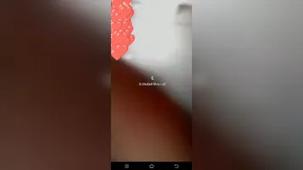 GF Showing Off Her Huge Tits On Video Call At Midnight