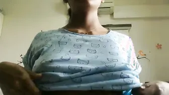 Busty Babe Sucking Her Own Massive Tits In Private Video Leak
