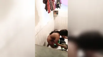 Neighbor Bhabhi Caught On Hidden Cam Bathing Her Curvy Body