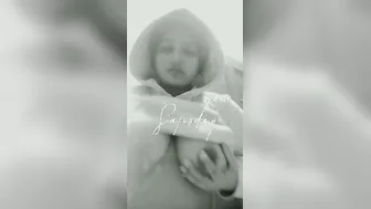 Desi Babe Squeezing And Playing With Her Massive Tits For Me