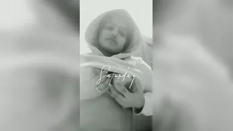 Desi Babe Squeezing And Playing With Her Massive Tits For Me