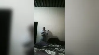 Village Aunty With Massive Milk Tankers Flaunting Everything