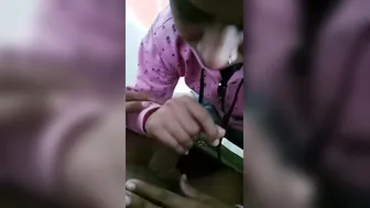 My GF Letting Me Finger Her Pussy After Blowing Me