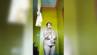 Busty Bhabhi Taking Off Her Nighty Revealing Everything Leaked