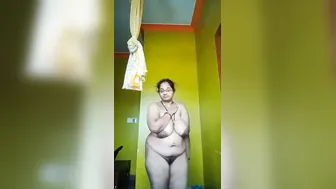 Busty Bhabhi Taking Off Her Nighty Revealing Everything Leaked