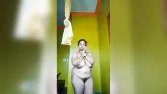 Busty Bhabhi Taking Off Her Nighty Revealing Everything Leaked