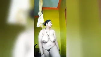 Busty Bhabhi Taking Off Her Nighty Revealing Everything Leaked