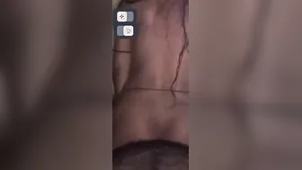 Horny Housewife Milking Her Tits While Jerking My Hard Cock