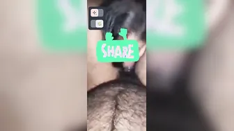 Horny Housewife Milking Her Tits While Jerking My Hard Cock