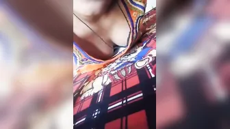 Young College Girl Stripping Naked For BF First Time