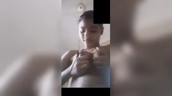 Hot College GF Stripping And Fingering Herself Video