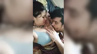 Wife Nursing Hubby On Her Boobs Making Him Suck Them Like Baby