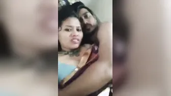 Wife Nursing Hubby On Her Boobs Making Him Suck Them Like Baby