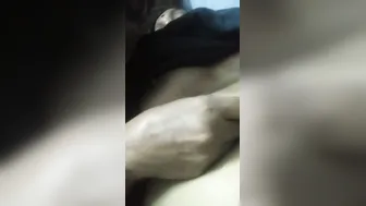 Catching My Sleeping Wife And Tasting Her Soft Desi Boobs At Night