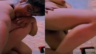 Desi GF Bent Over Taking Cock Doggy Style Dripping Wet